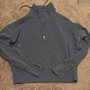 Old Navy Men's Dark Gray Zip-Up Sweater